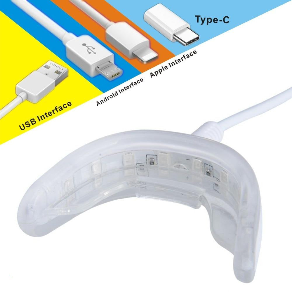 Fast At-Home LED Teeth Whitening System - Yeezlab