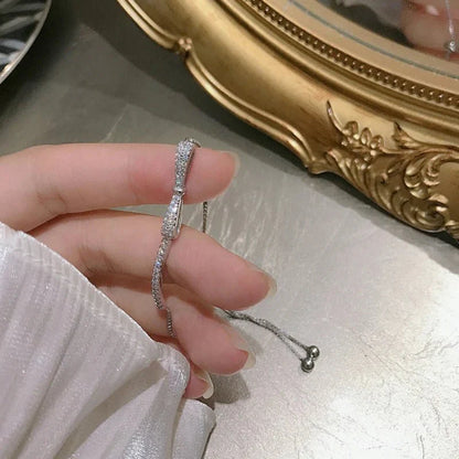 Luxury Crystal Bow Bangle