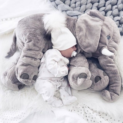Soft Elephant Hug Pillow