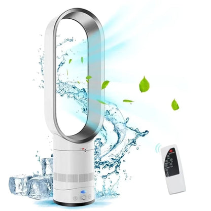 Bladeless Tower Fan Energy Efficient with Safe Airflow - yeezlab