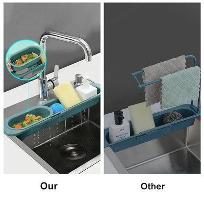 Space Saving Kitchen Sink Caddy Organizer