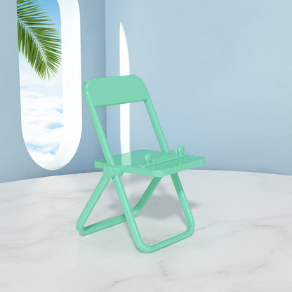 Compact Portable Phone Stand Chair