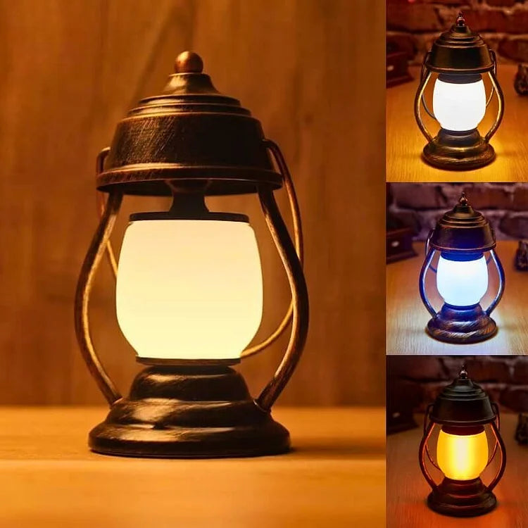 Portable LED Camping Light Waterproof Rechargeable Lantern