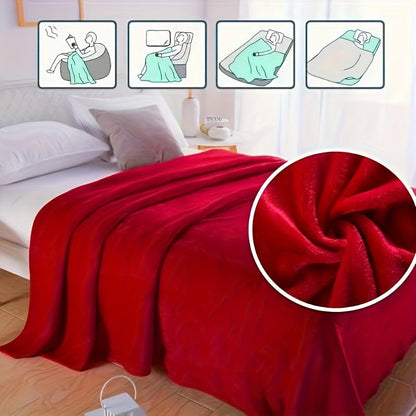 Soft Plush Fleece Blanket for All Seasons