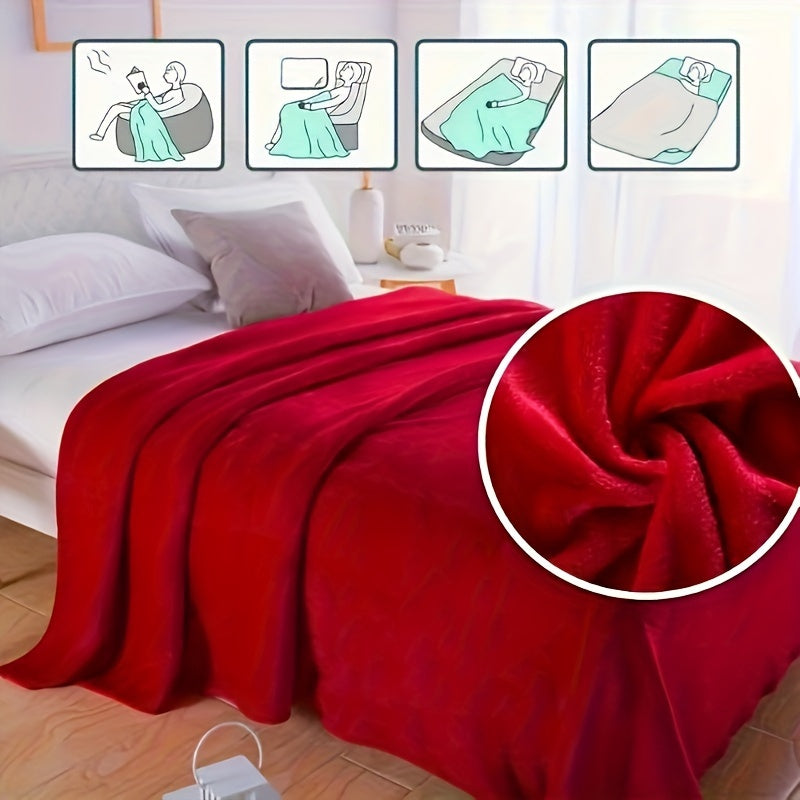 Soft Plush Fleece Blanket for All Seasons - Yeezlab