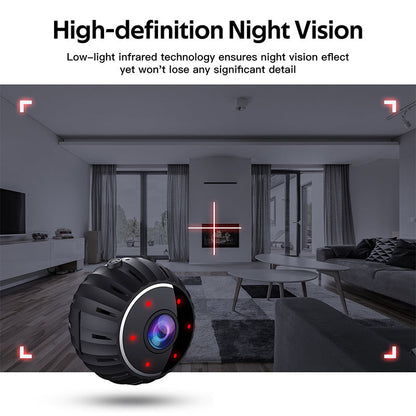 Compact Motion Alert Wi-Fi Night Vision HD Camera