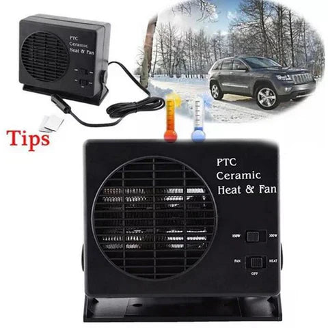 Compact Car Heater Fan 12V Defroster