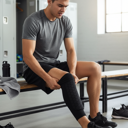 Honeycomb Leg Sleeves with Shin Protection