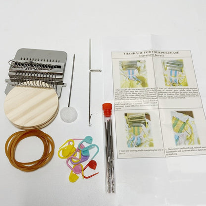 Compact Portable Weaving Loom Machine