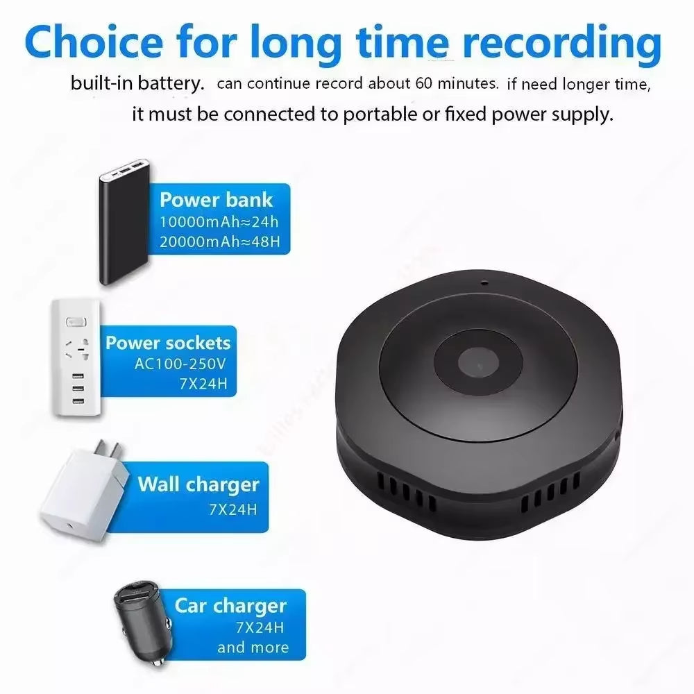 Small Discreet HD WiFi Spy Camera - Yeezlab