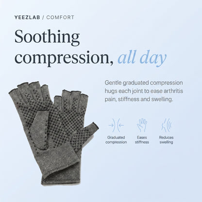 Arthritis Compression Gloves - Soothing compression all day