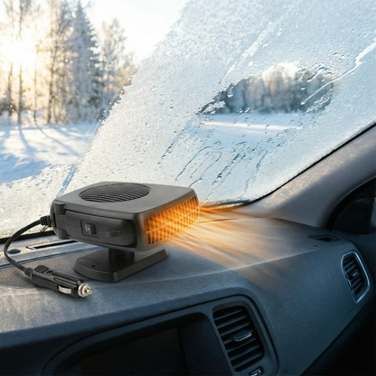 Portable 12V Ceramic Car Heater and Defroster