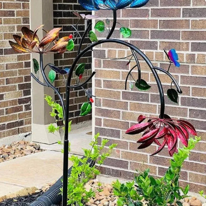 Vibrant Colorful Garden Decor