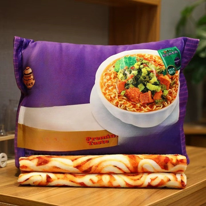 Cozy Noodle Soft Plush Throw Blanket