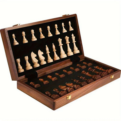 Premium Wooden Chess Board Set for Serious Players - Yeezlab