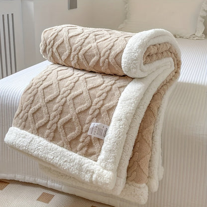 Cozy Plush Throw Blanket for Soft Warmth