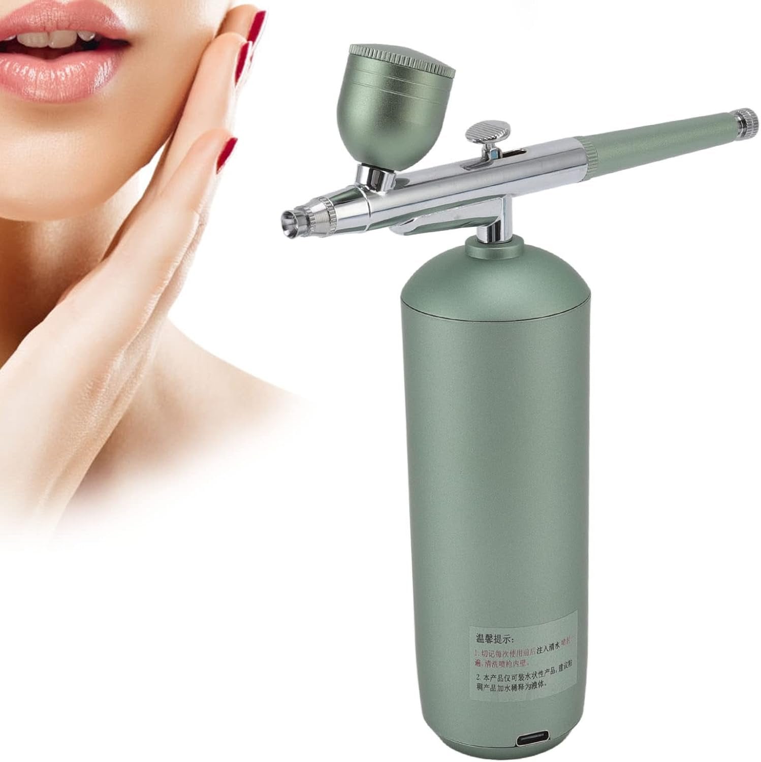 Compact Rechargeable Facial Steamer - Handheld Skin Hydrator Spray - Yeezlab