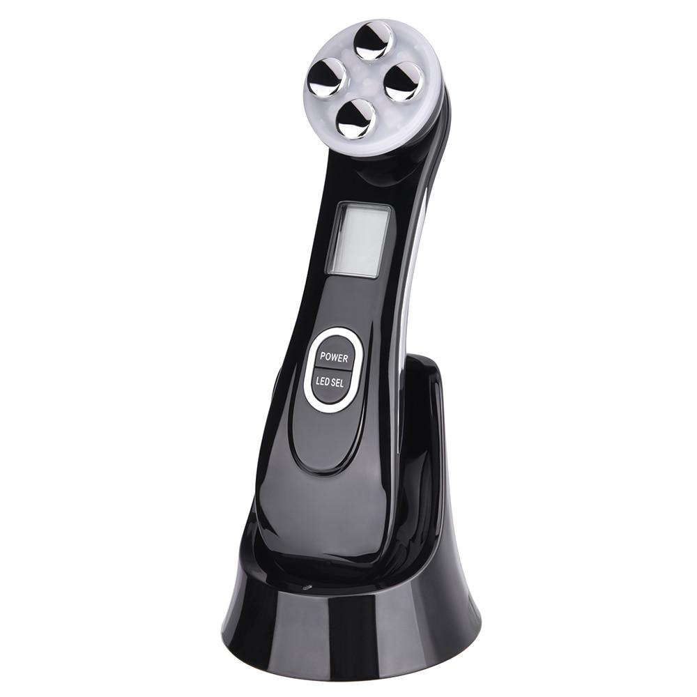 Glowing LED facial skin renewal device