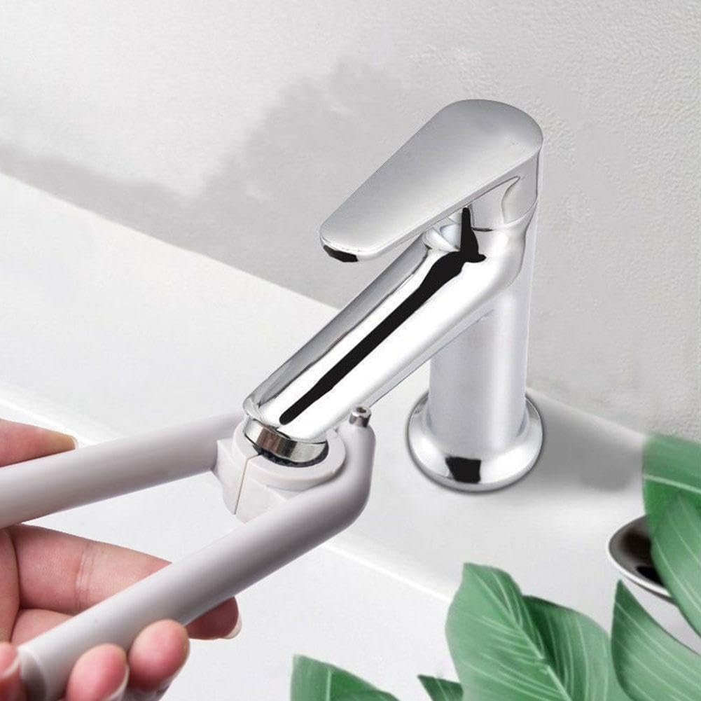 Faucet Wrench - Nonslip Faucet Aerator Removal Tool for Kitchen Sink and Bathroom - Yeezlab