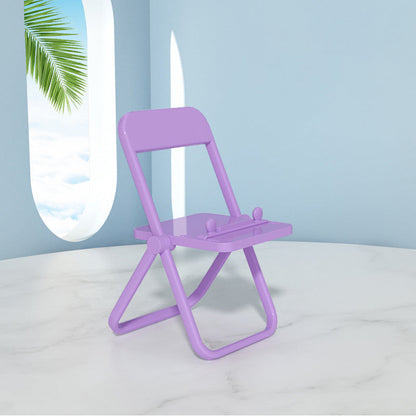 Compact Portable Phone Stand Chair