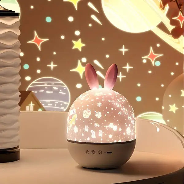 Cosy Night Light Star Projector for Kids - Yeezlab