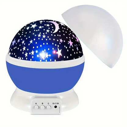 Galaxy Night Light Projector with Music and Colors