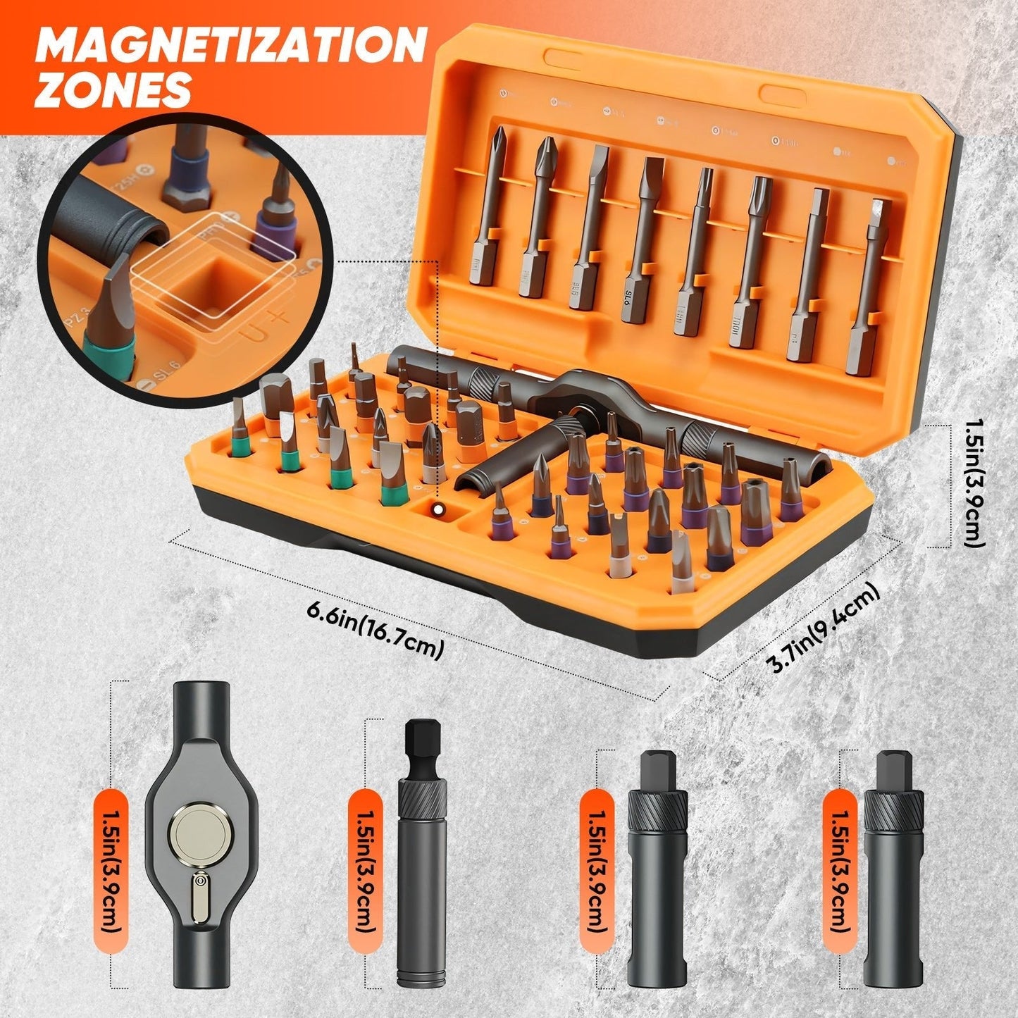 Premium 24-in-1 Multi Tool Screwdriver Kit
