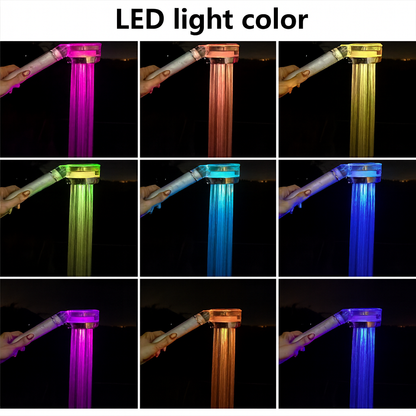 Colorful High Pressure Rain Shower Head
