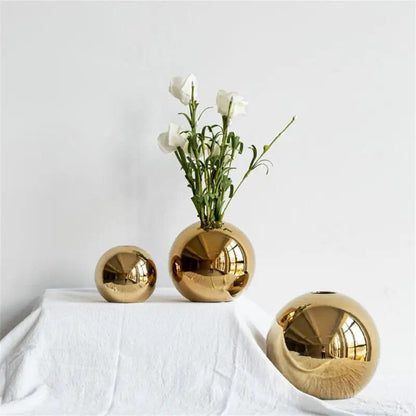 Luxury Glass Globe Vase