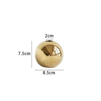 Luxury Glass Globe Vase