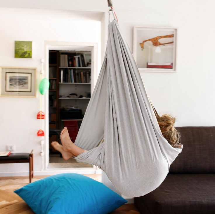 Kids Indoor Therapy Swing for Relaxation & Balance