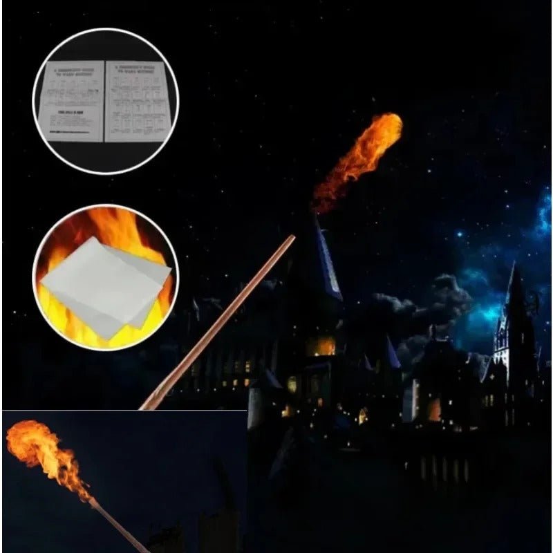 Fire Magic Wand with LED Flash Effect