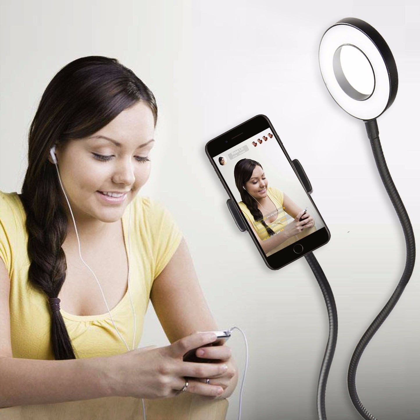 Portable Mobile Phone LED Light