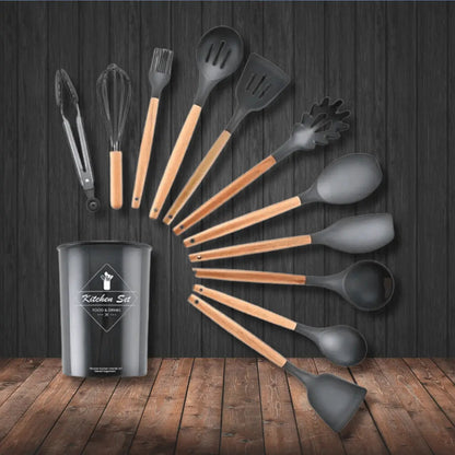 Flexible Silicone Cooking Utensil Set