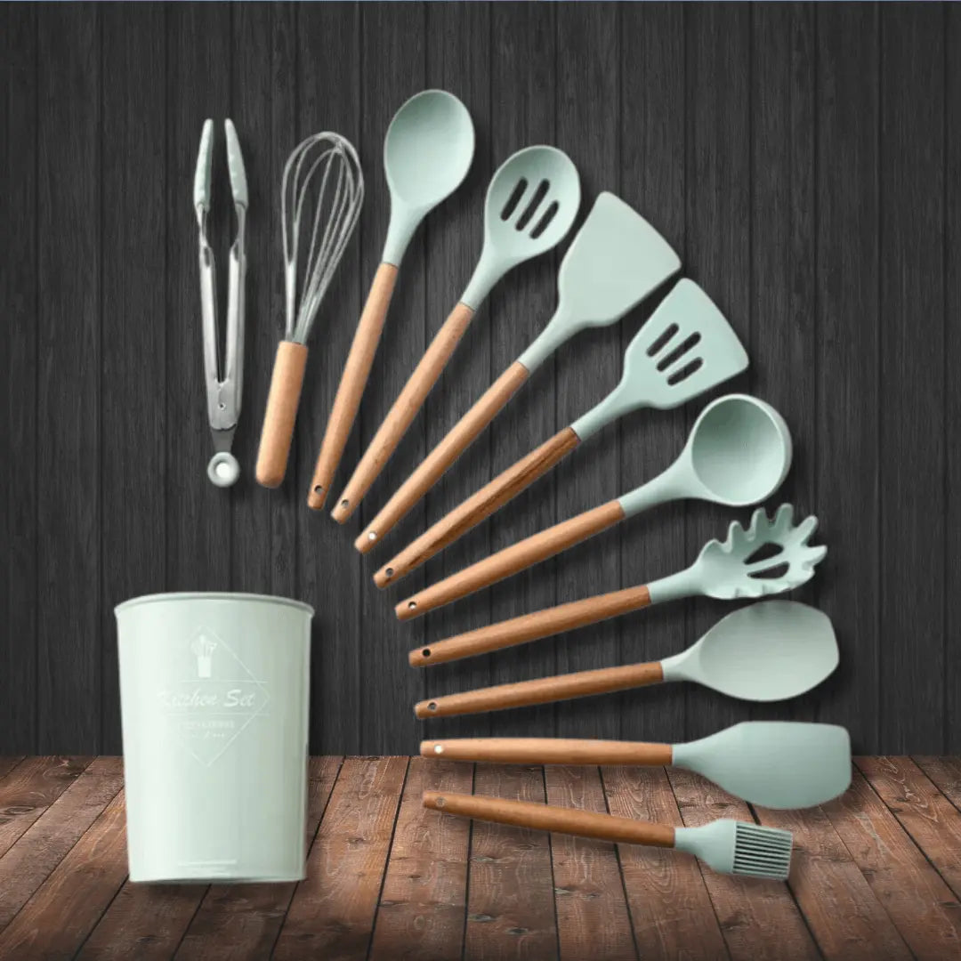 Flexible Silicone Cooking Utensil Set