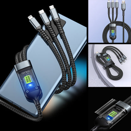 Quick Charge 3-in-1 USB Data Cable