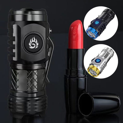 Compact Triple LED Pocket Flashlight