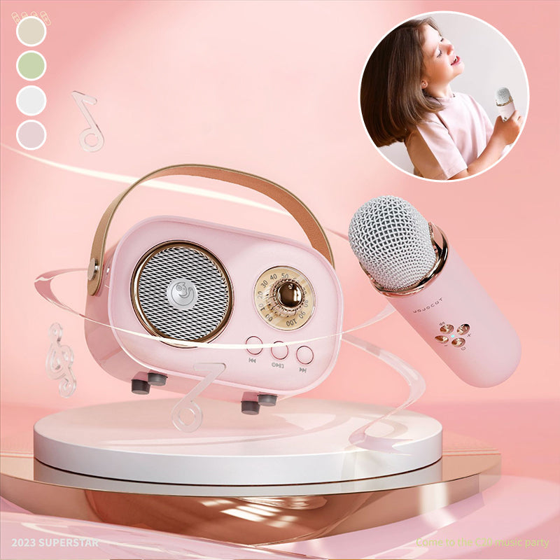 Portable Karaoke System & Wireless Bluetooth Speaker