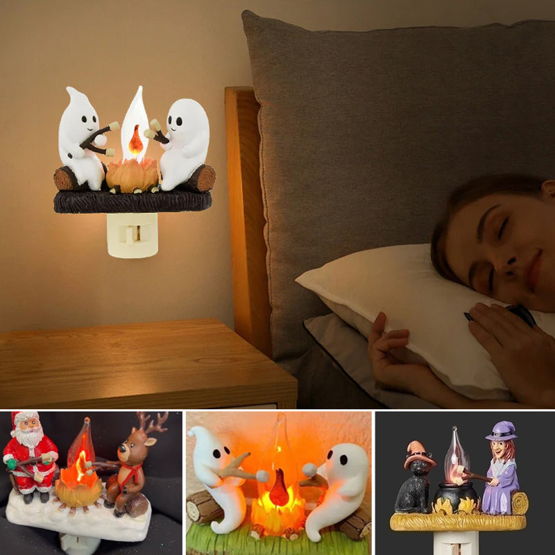 Warm Ambient Outdoor Lantern Light