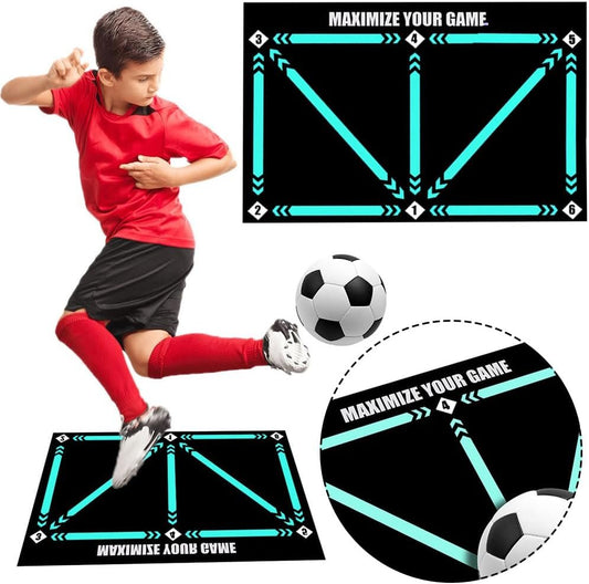 Football Training Mat - Training Pace Ball Control Player Equipment - Yeezlab