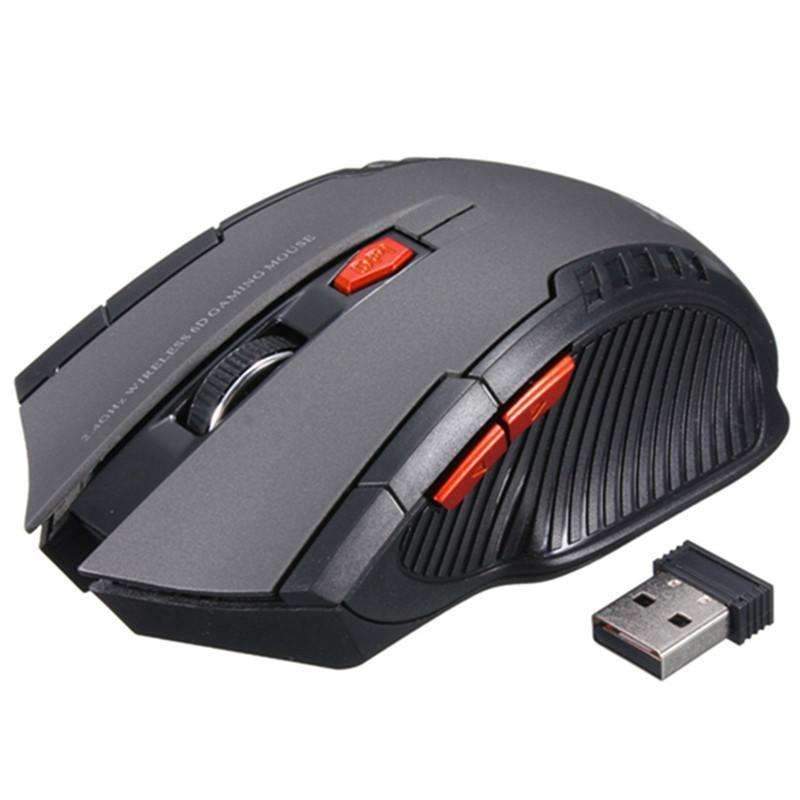 Compact Wireless Gaming Mouse 2000DPI Optical Sensor