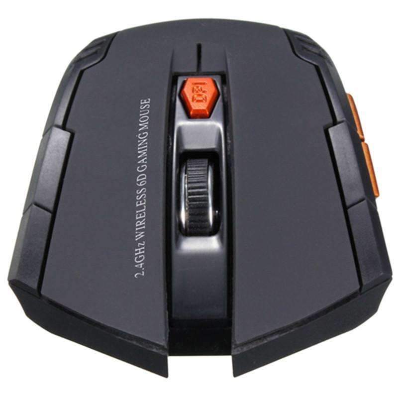Compact Wireless Gaming Mouse 2000DPI Optical Sensor