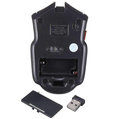Compact Wireless Gaming Mouse 2000DPI Optical Sensor