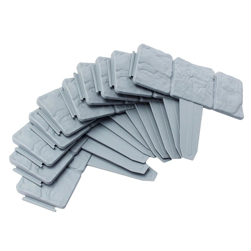 Easy Install Garden Border Fence - 20pc Set