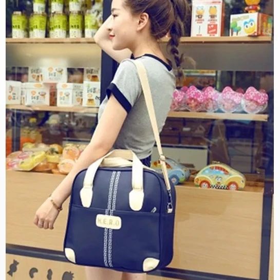 2 in 1 Rolling Luggage Travel Bag Set