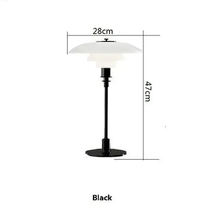 Beautiful Glass Table Lamp - Soft Glow