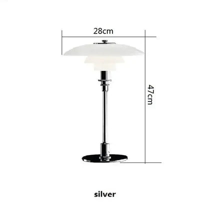 Beautiful Glass Table Lamp - Soft Glow