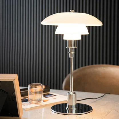 Beautiful Glass Table Lamp - Soft Glow