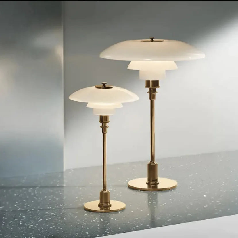 Beautiful Glass Table Lamp - Soft Glow