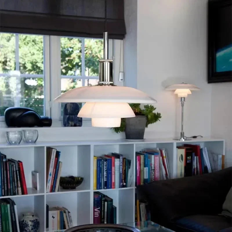 Beautiful Glass Table Lamp - Soft Glow